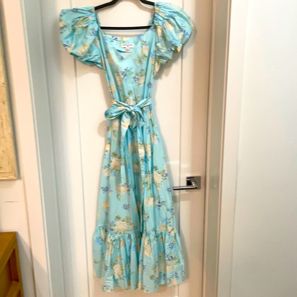 Loveshackfancy Romantic floral maxi dress